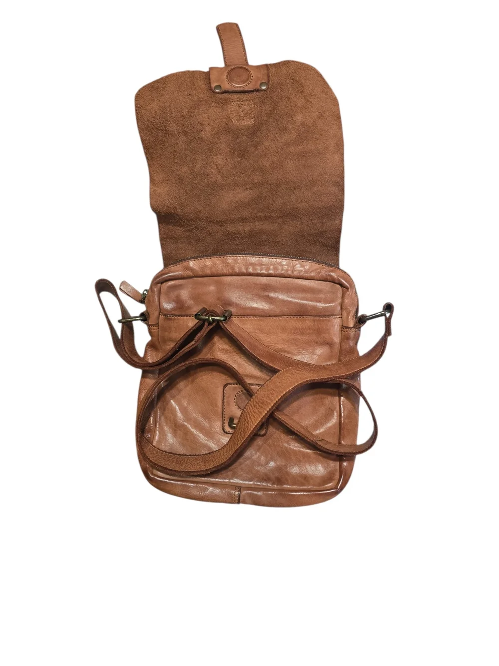 #303. Harbour 2nd Leather Luna Messenger (Crossbody Bag).